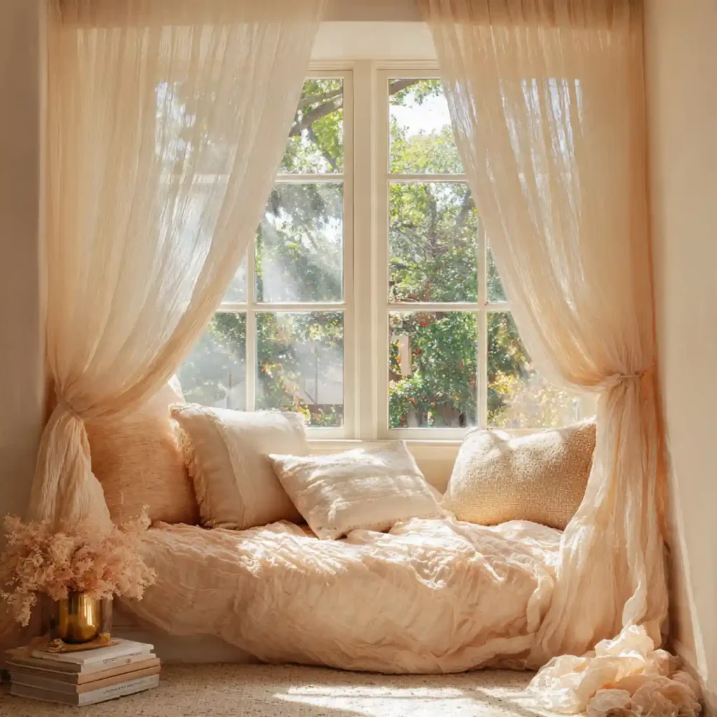 13-Window Nook Ideas with Stunning Color Palette