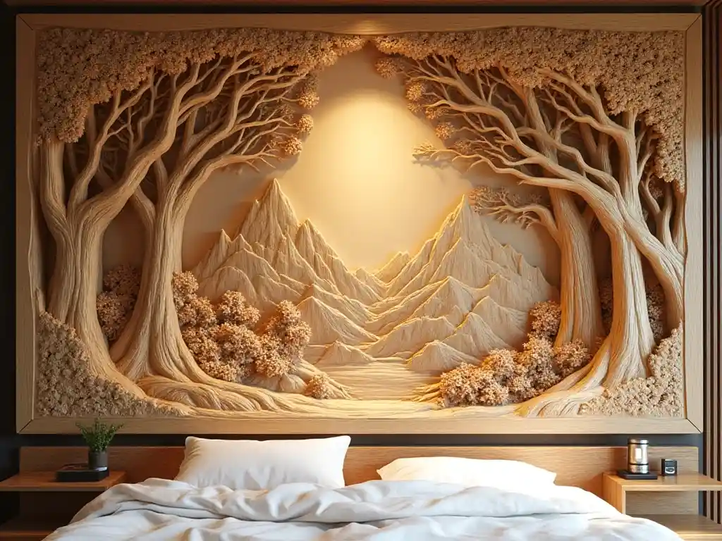 14-Large Wood Wall Art Idea