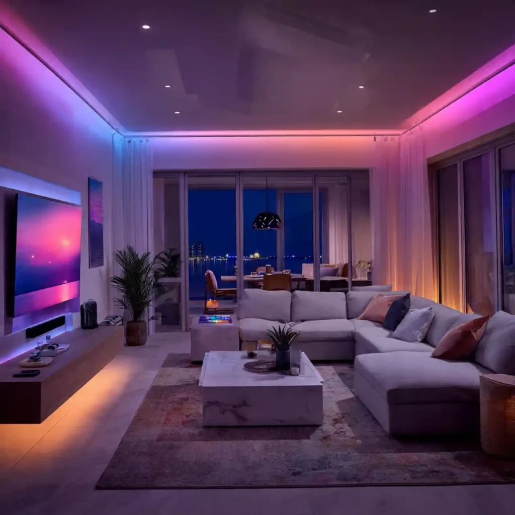 14-Living Room Lighting Idea