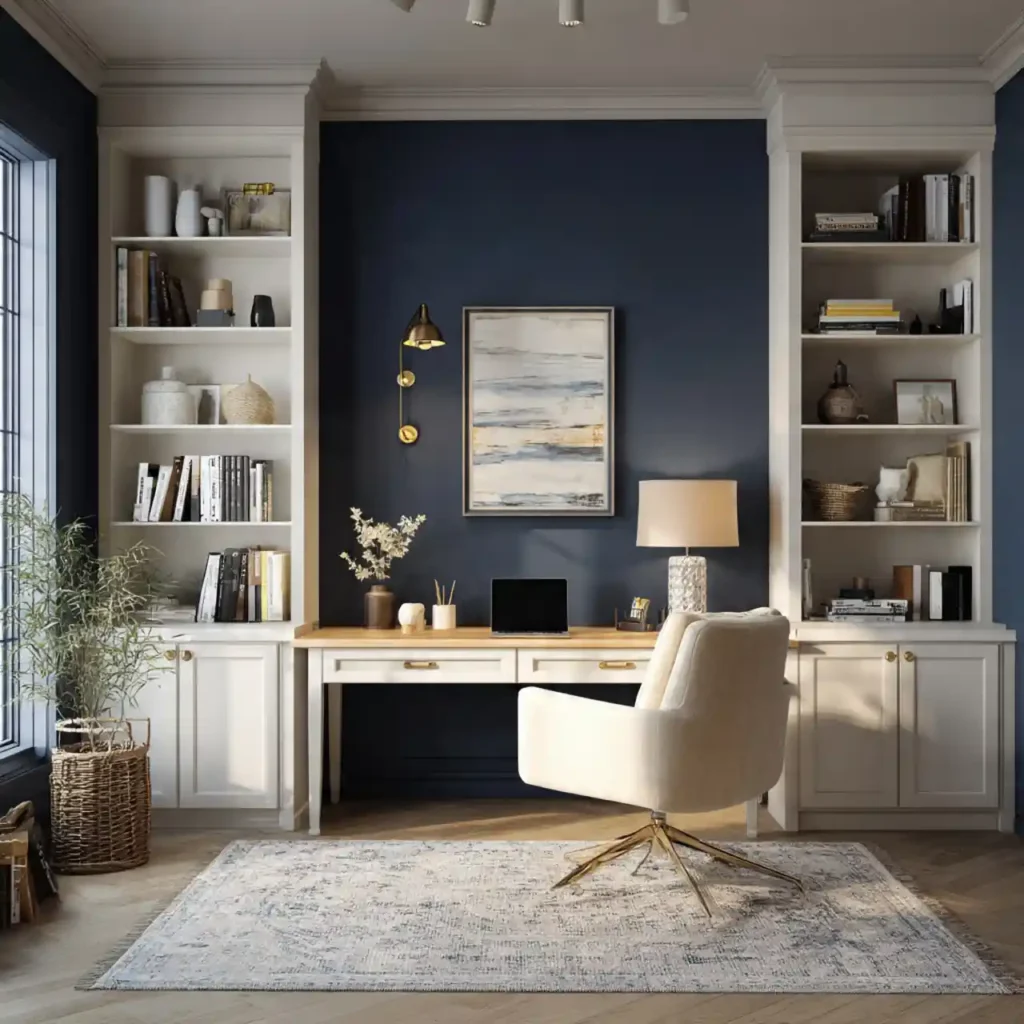 14-Minimalist Home Office Idea