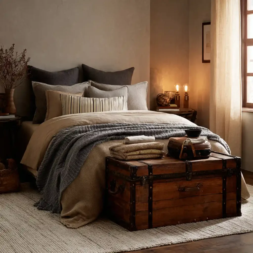 14-Mocha Bedroom Furniture Idea