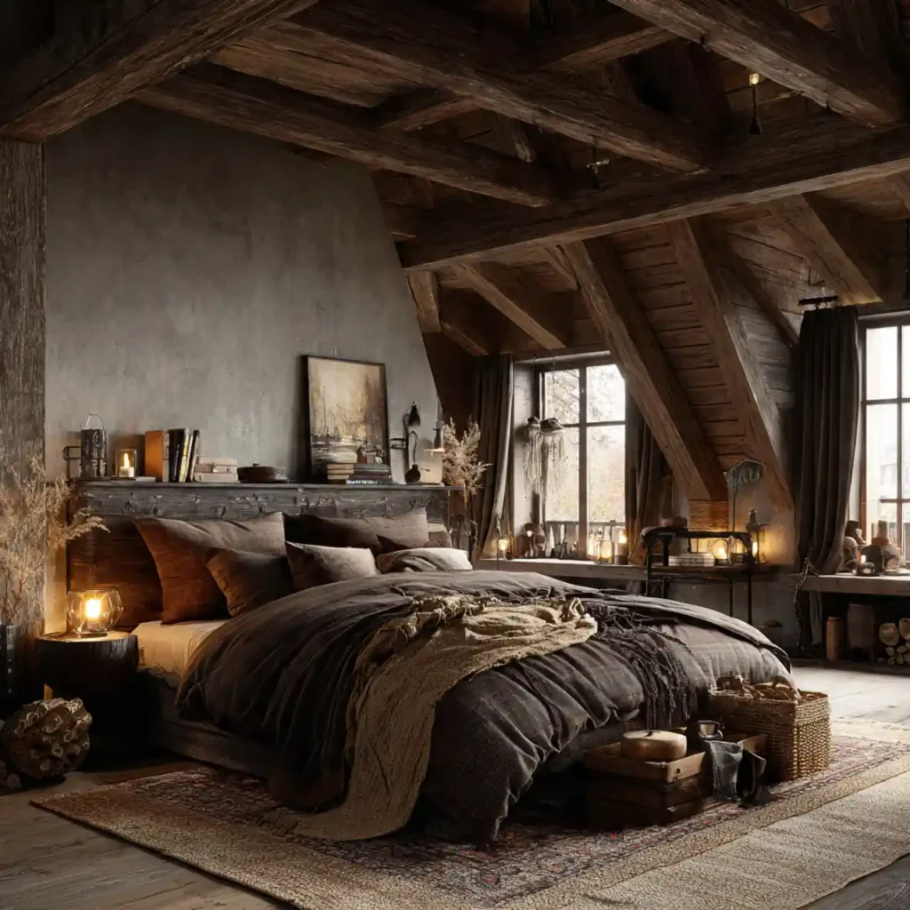 14-Mocha Bedroom Idea