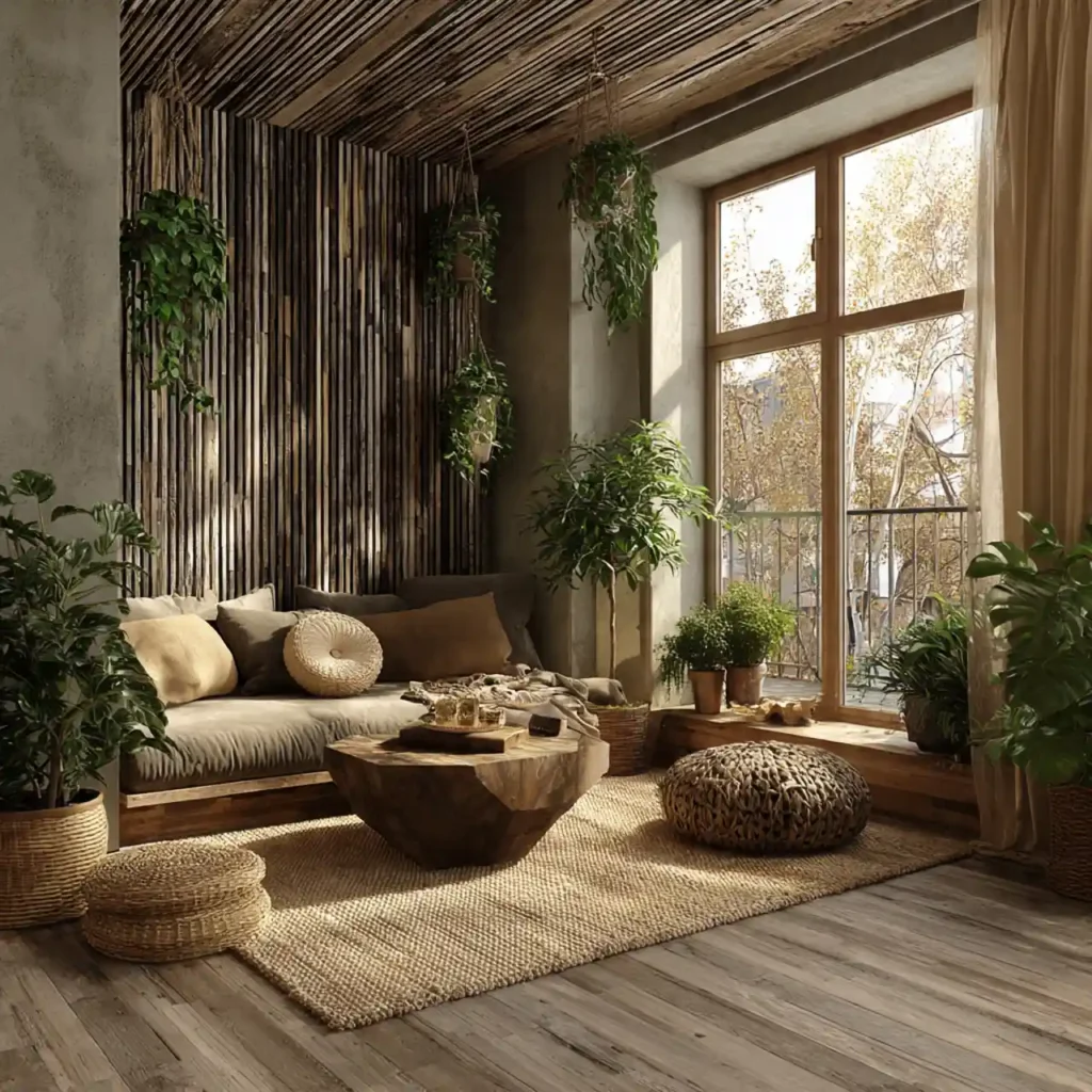 14-Wood Slat Wall Idea