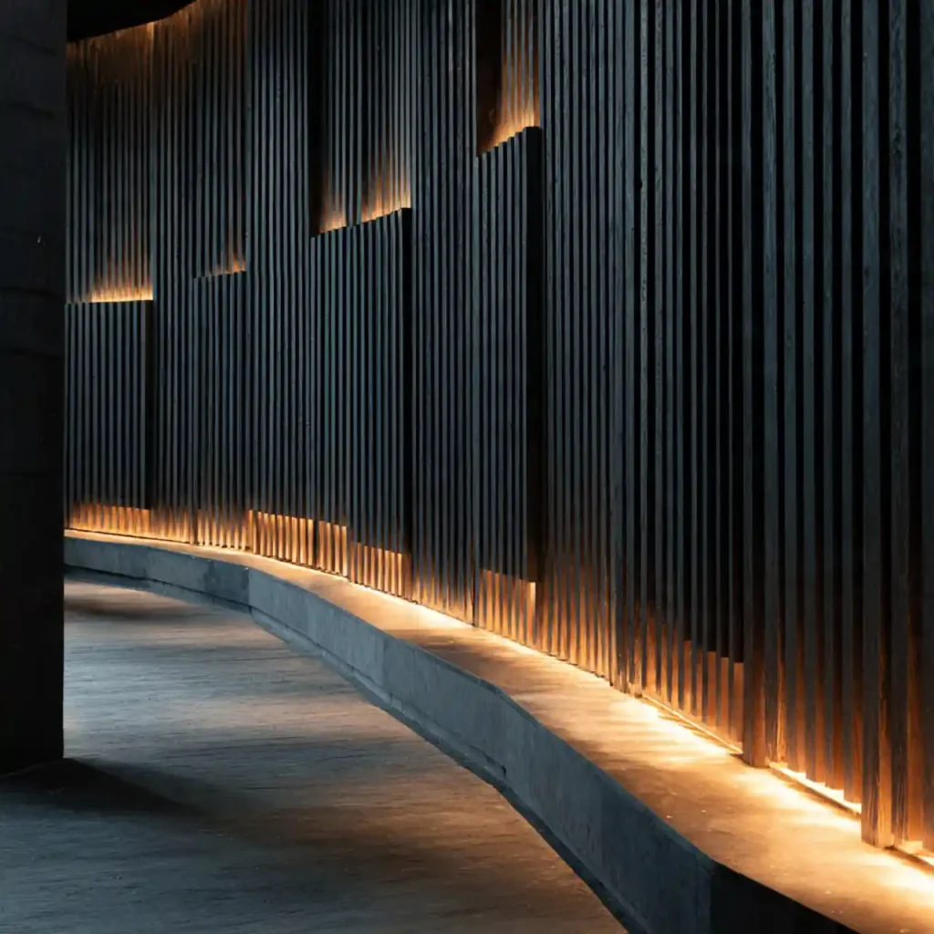 15-Black Scandinavian Hallway Idea