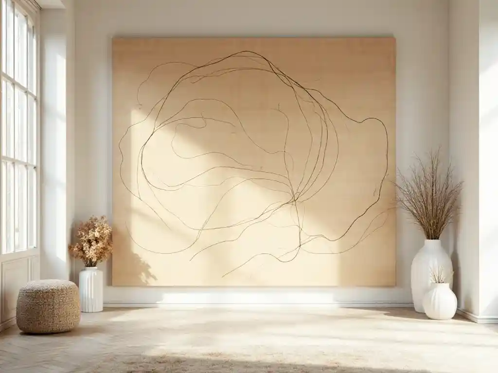 15-Large Wood Wall Art Idea