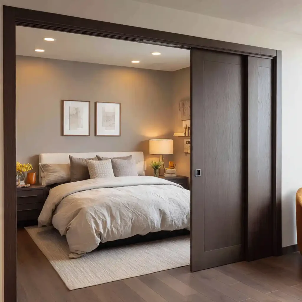 15-Mocha Bedroom Furniture Idea