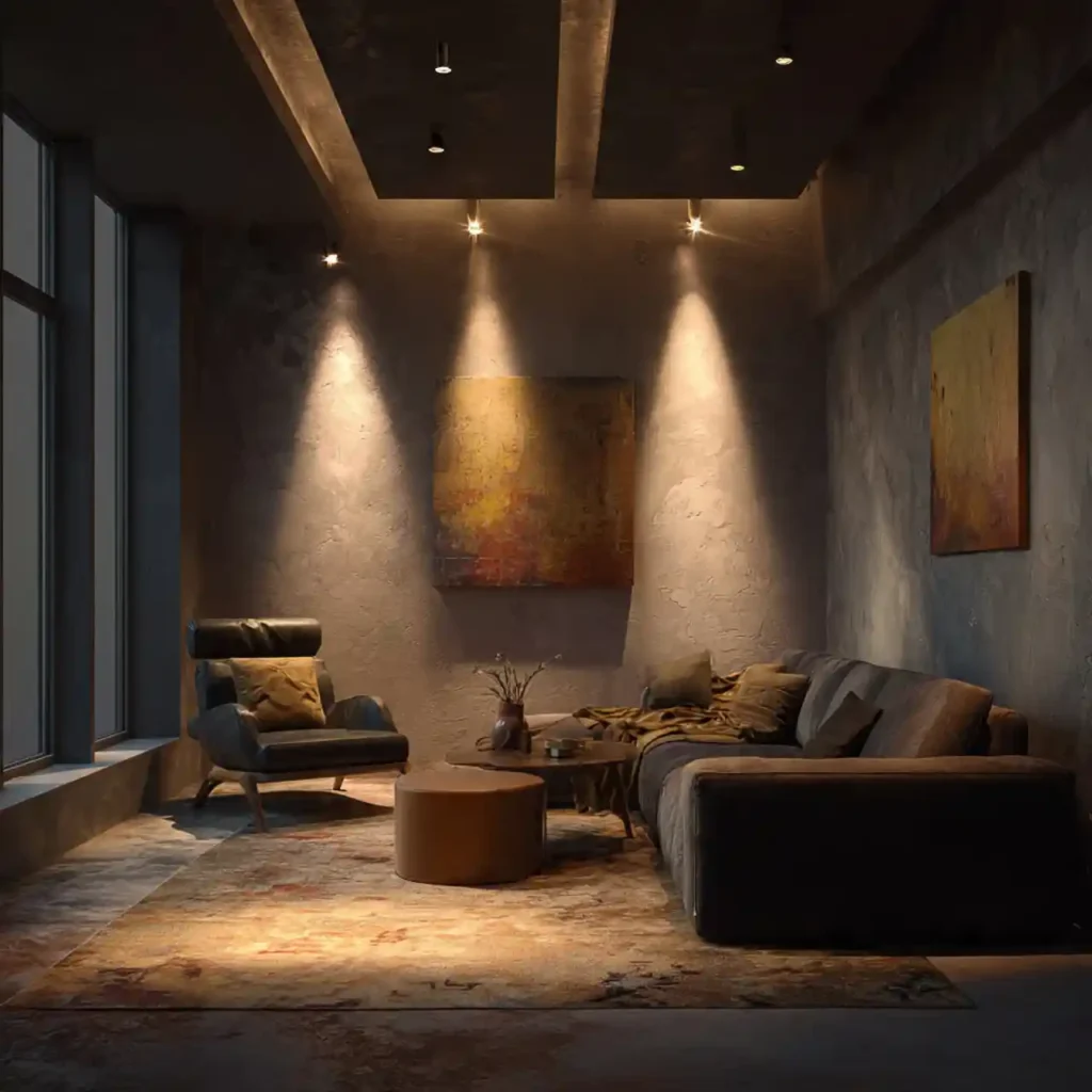 16-Living Room Lighting Idea