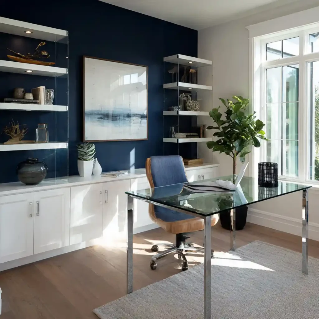 16-Minimalist Home Office Idea