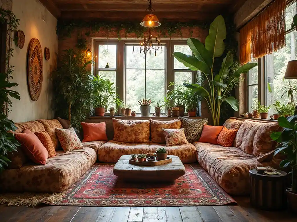 17-Boho Apartment Interior Idea