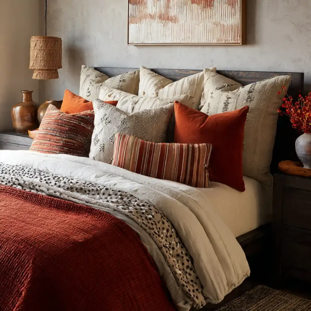 17-Cozy Autumn Bedroom Idea