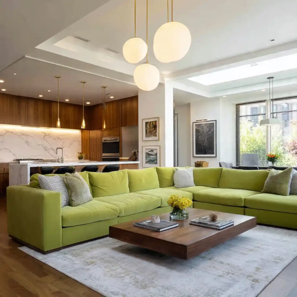 17-Lime Green Furniture Idea