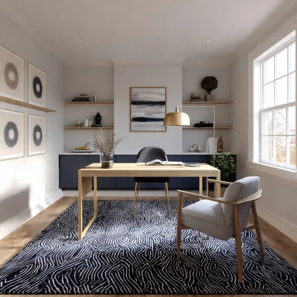 17-Minimalist Home Office Idea