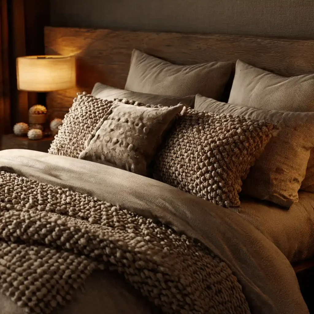 17-Mocha Bedroom Idea