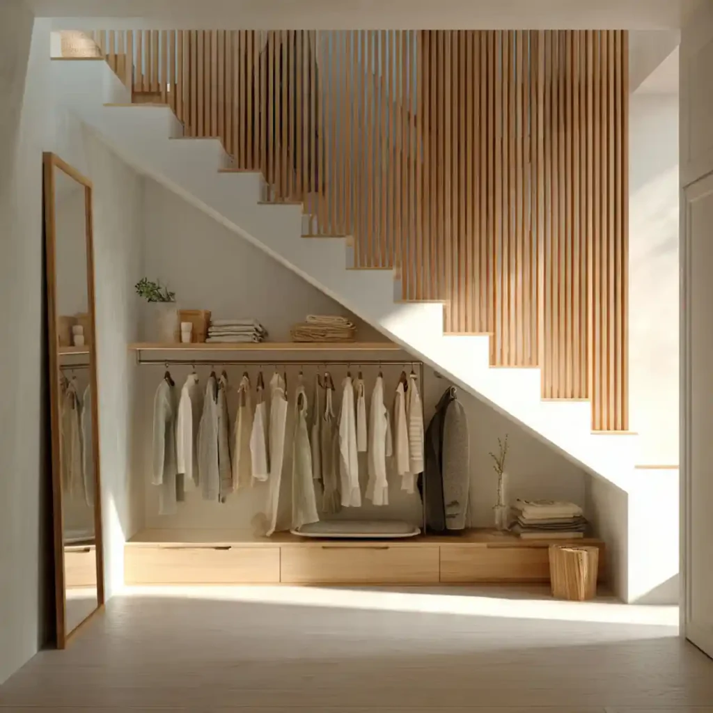 17-Under Stairs Storage Idea