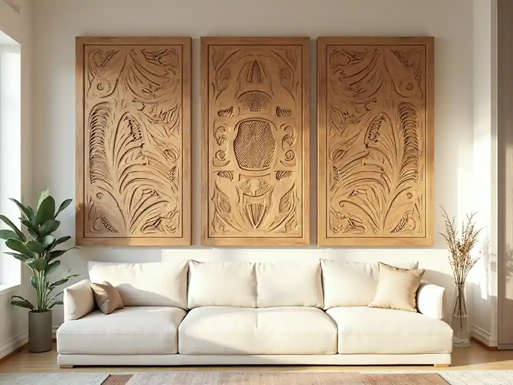 18-Large Wood Wall Art Idea