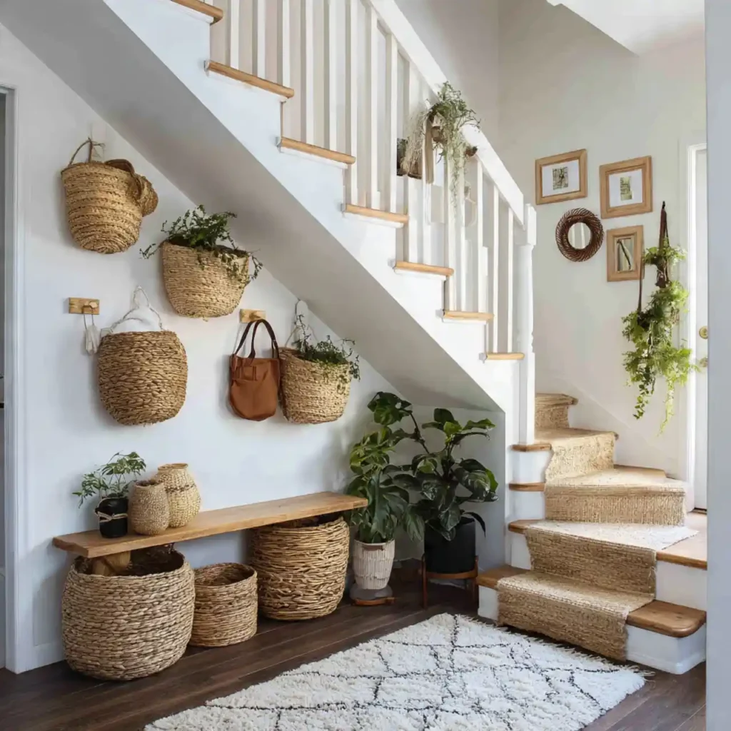 18-Under Stairs Storage Idea
