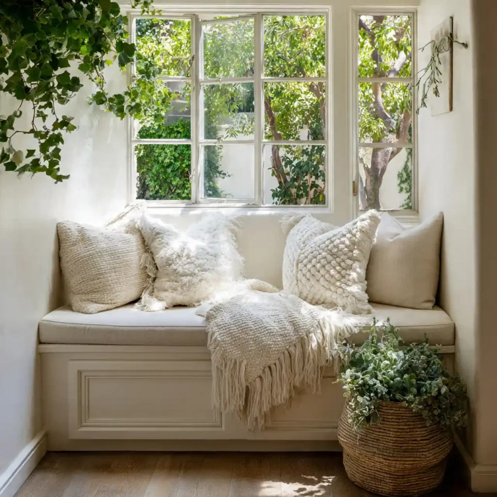 18-Window Nook Ideas with Stunning Color Palette