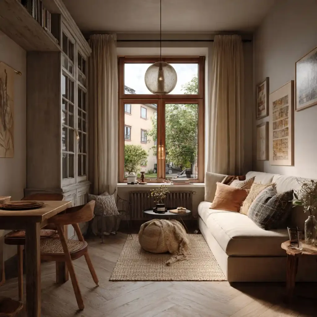 19-Cozy Apartment Interior Idea