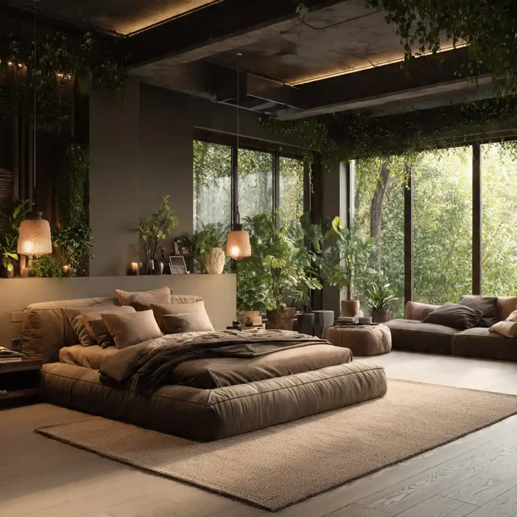 19-Earth-Toned Luxury Bedroom Idea