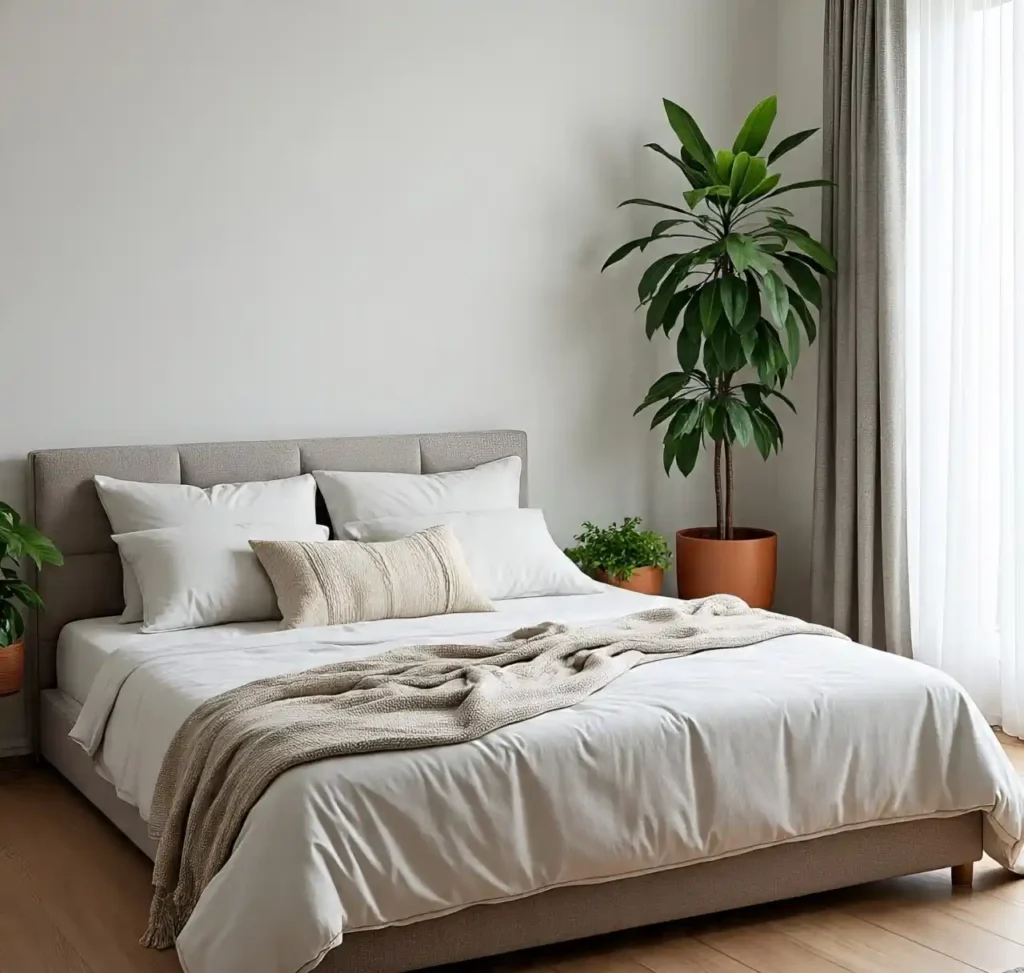 19-Organic Bedroom Design Idea