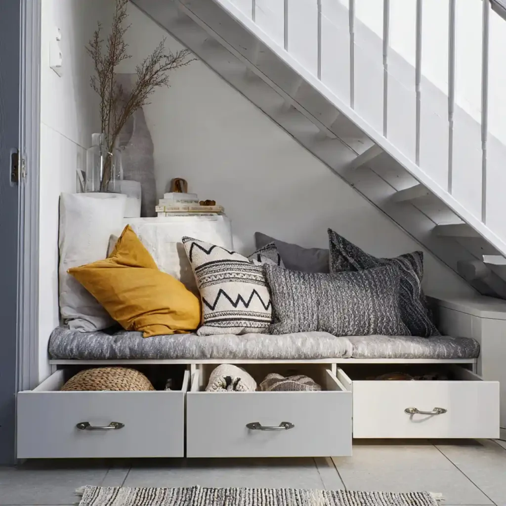 19-Under Stairs Storage Idea