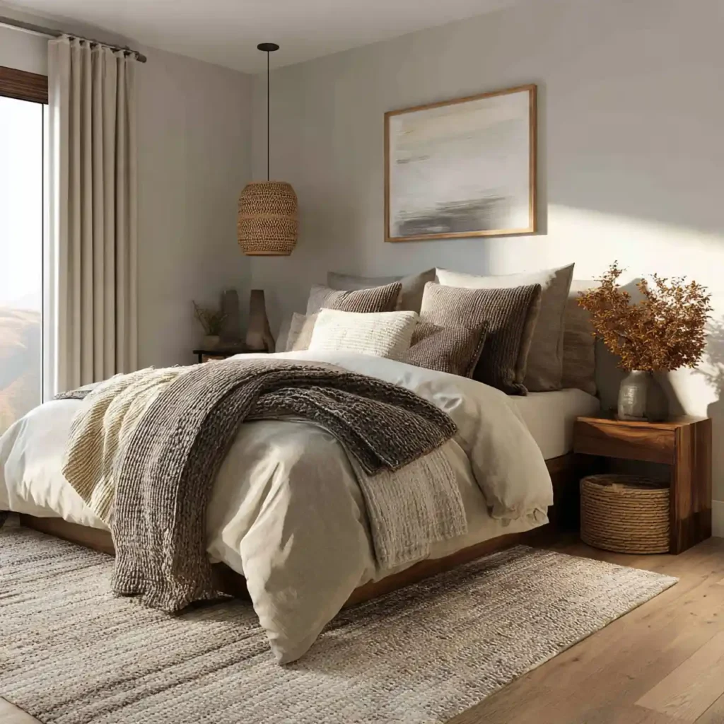 2-Mocha Bedroom Idea