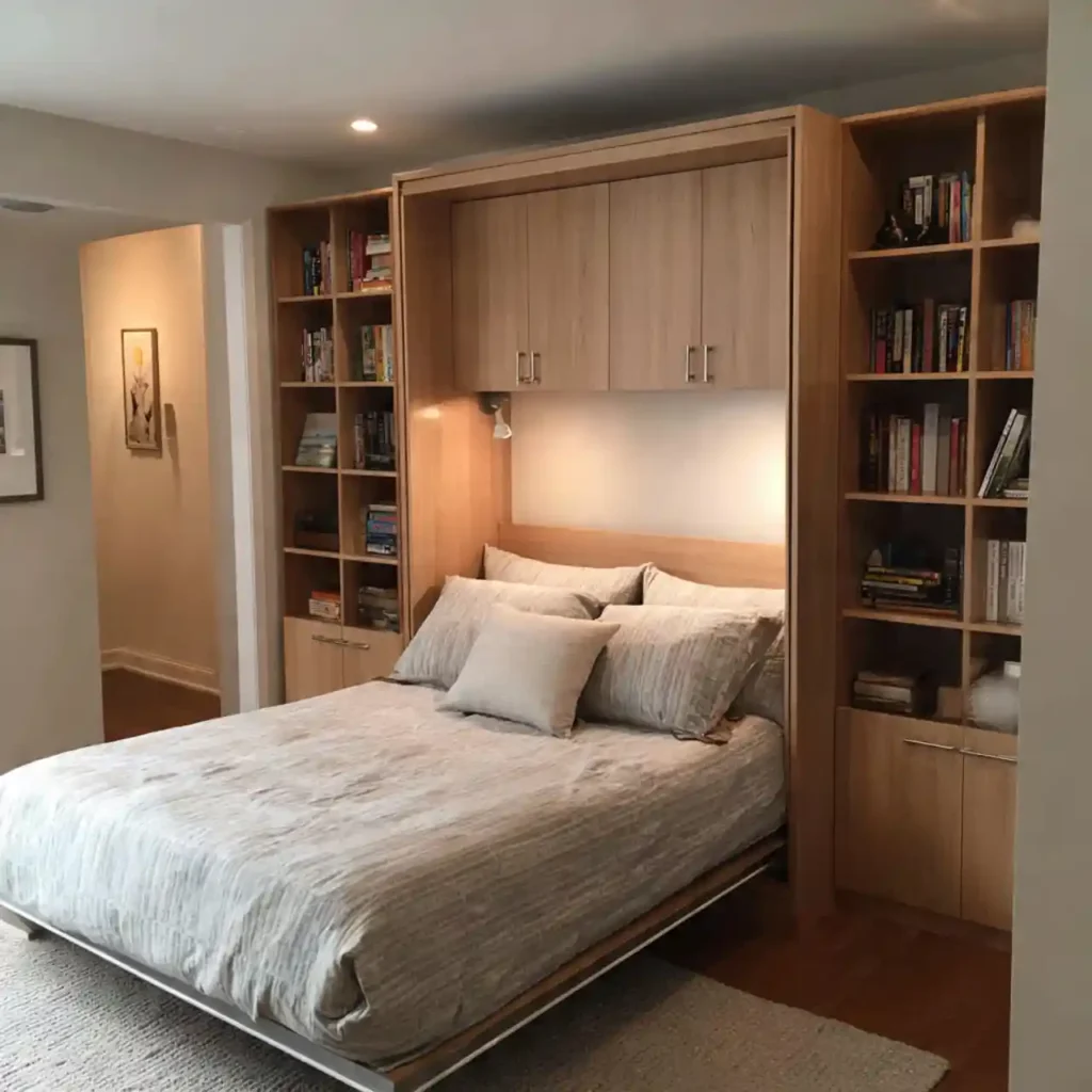 2-Murphy Bed Ideas for Small Bedroom