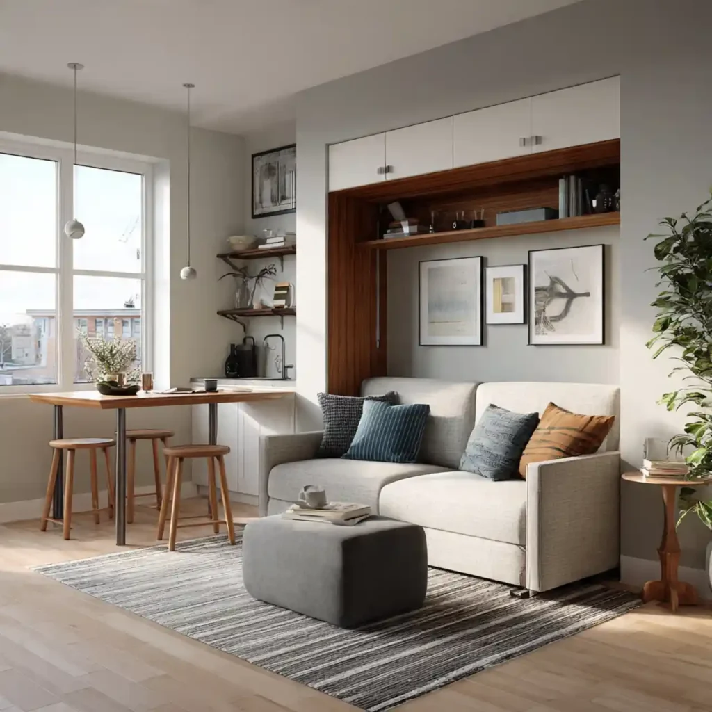 2-Tiny Apartment Design Idea