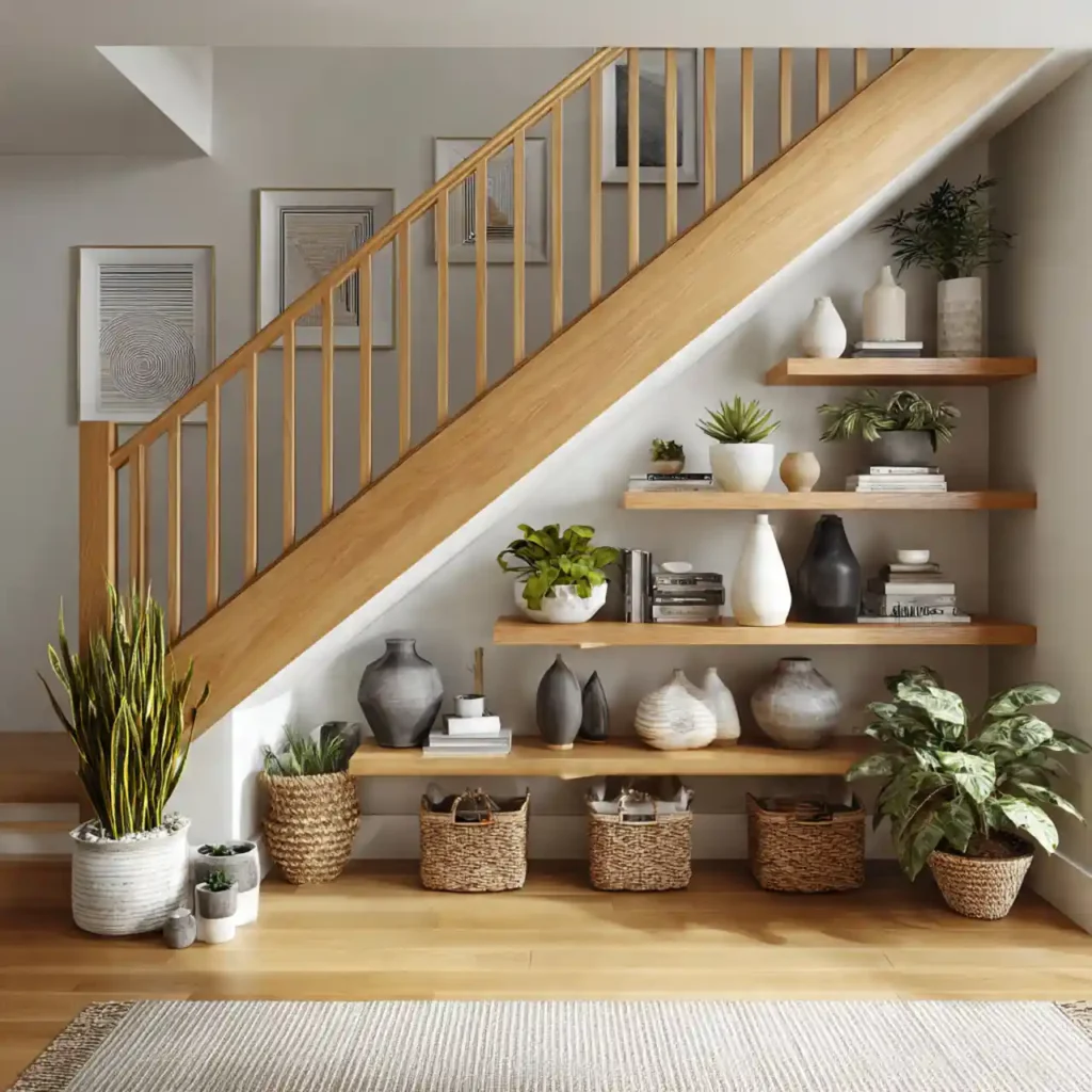 2-Under Stairs Storage Idea