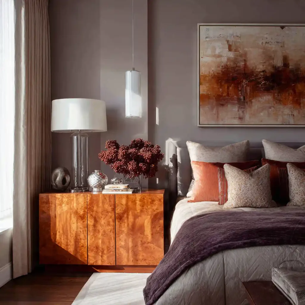 20-Mocha Bedroom Furniture Idea