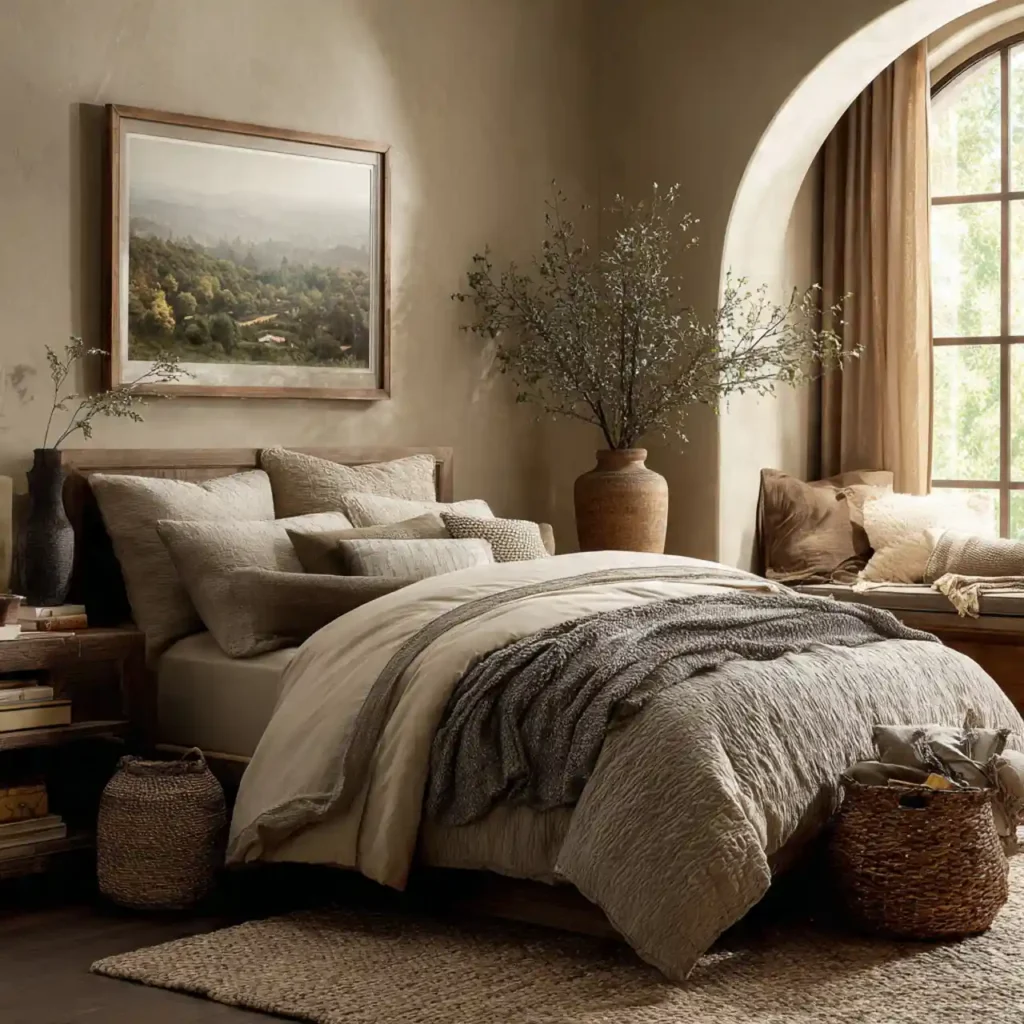 20-Mocha Bedroom Idea