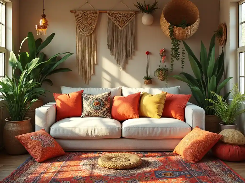 21-Boho Apartment Interior Idea