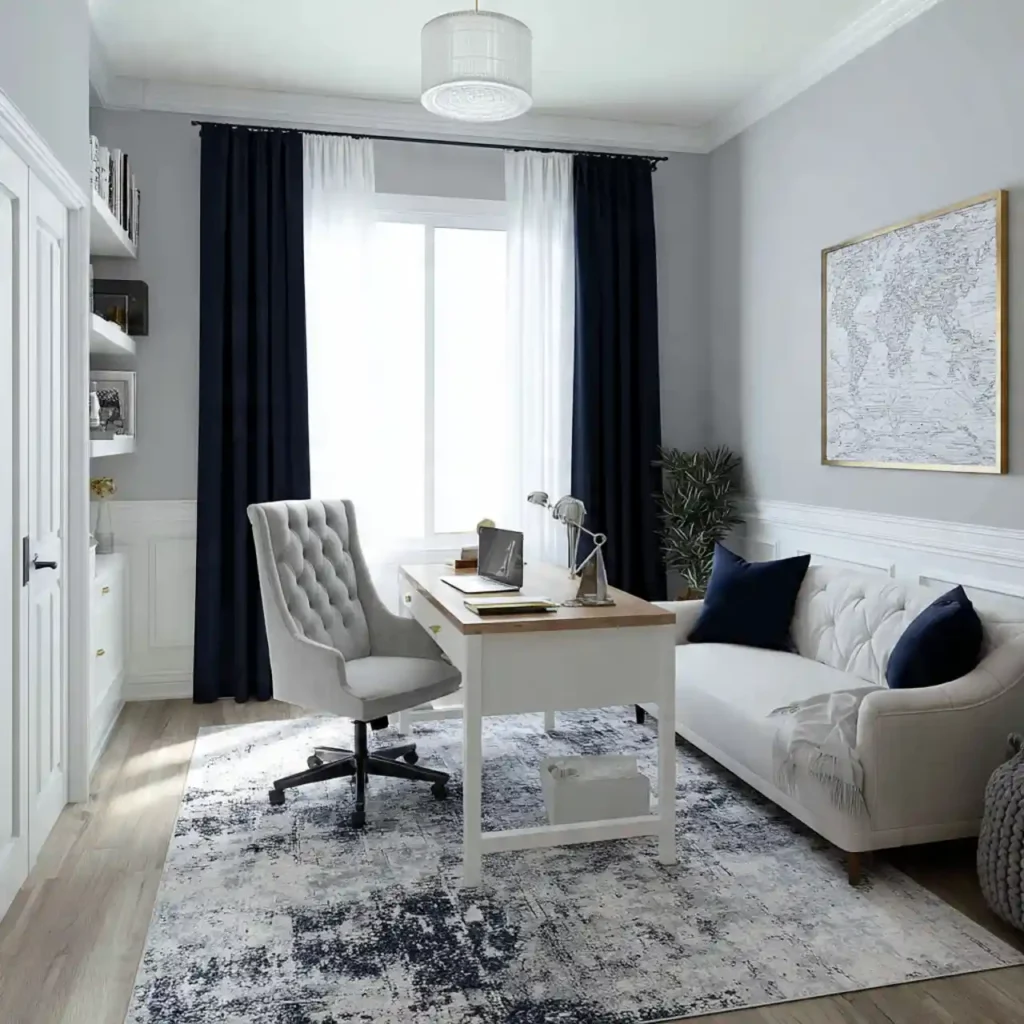 21-Minimalist Home Office Idea