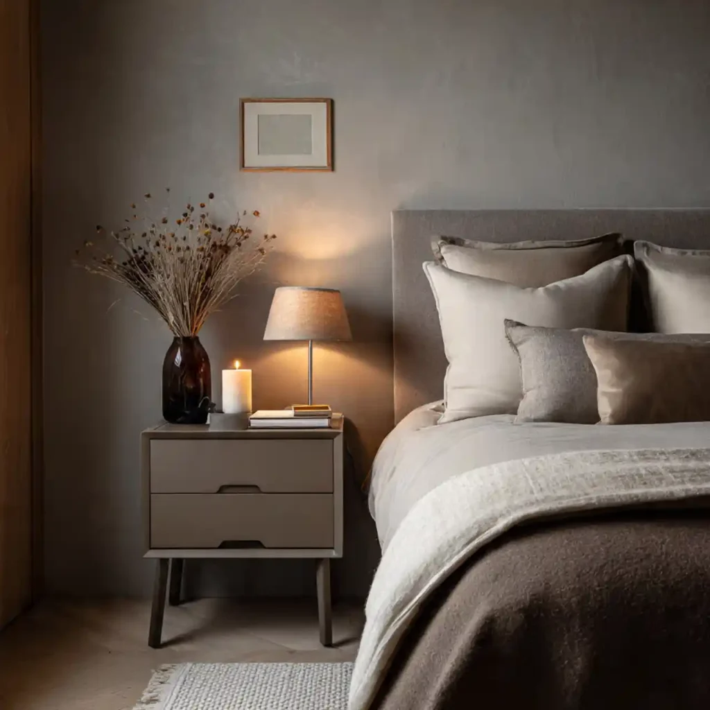 21-Mocha Bedroom Furniture Idea