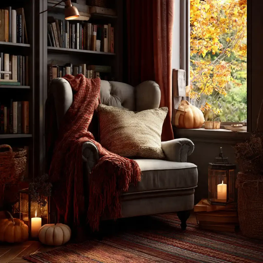 22-Cozy Autumn Bedroom Idea