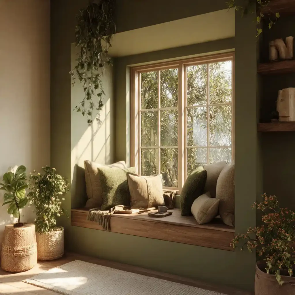 22-Window Nook Ideas with Stunning Color Palette