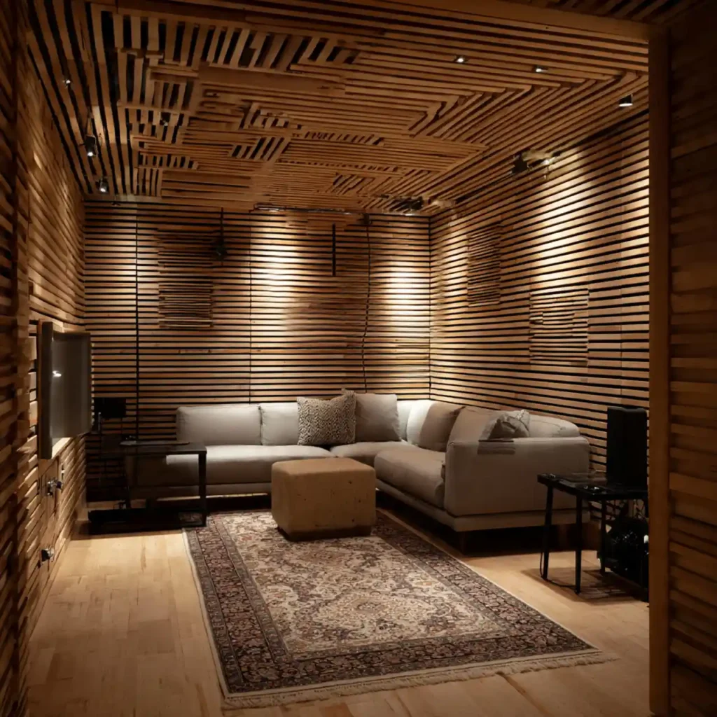 22-Wood Slat Wall Idea