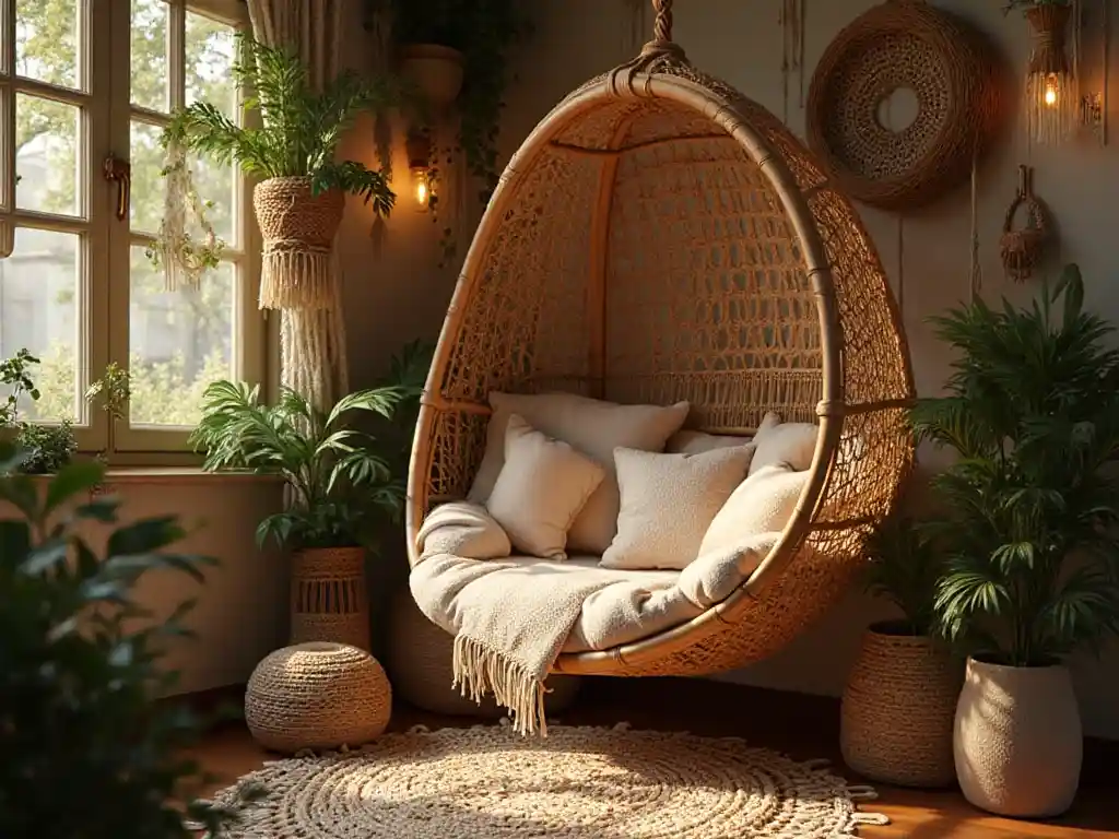 23-Boho Apartment Interior Idea