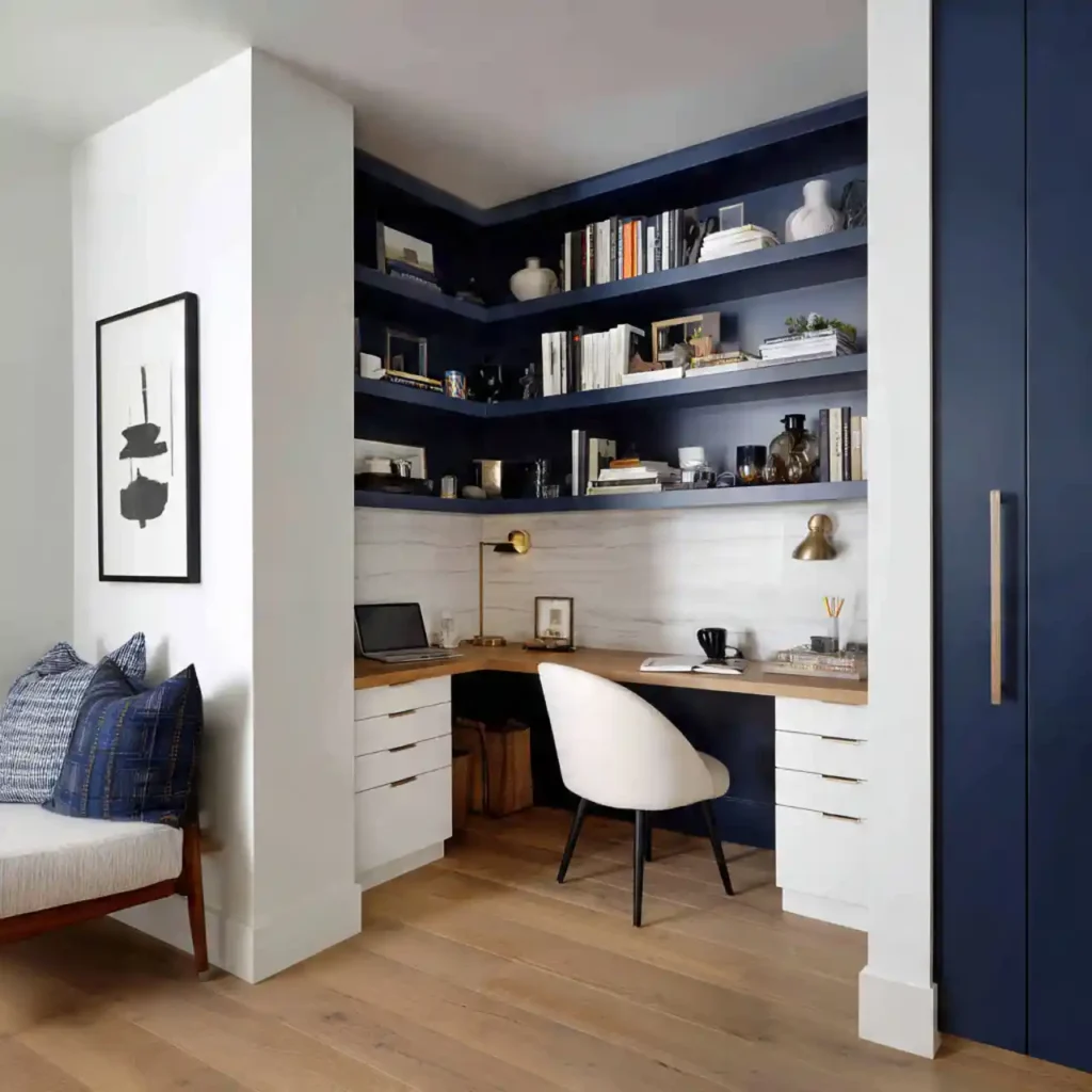 23-Minimalist Home Office Idea