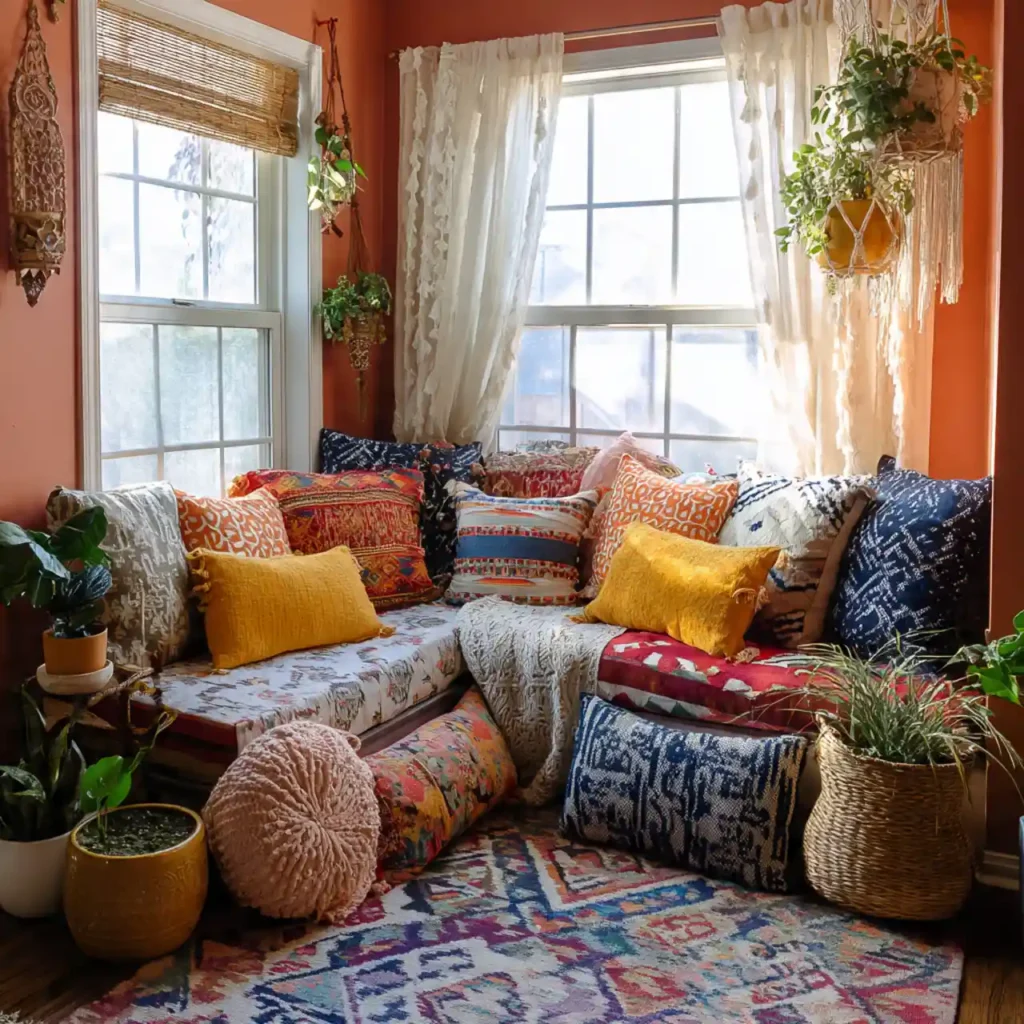 23-Window Nook Ideas with Stunning Color Palette