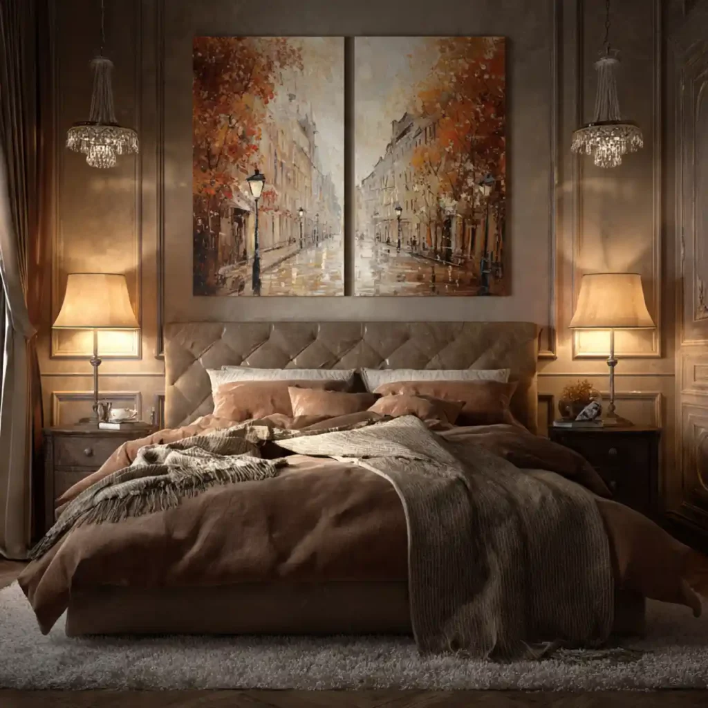 24-Mocha Bedroom Idea