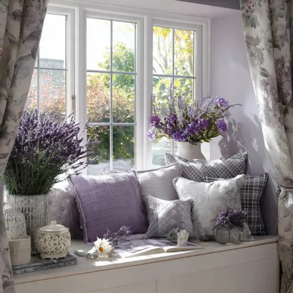 24-Window Nook Ideas with Stunning Color Palette