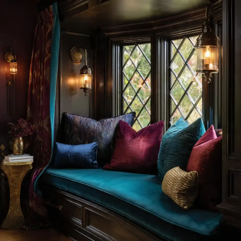 25-Window Nook Ideas with Stunning Color Palette