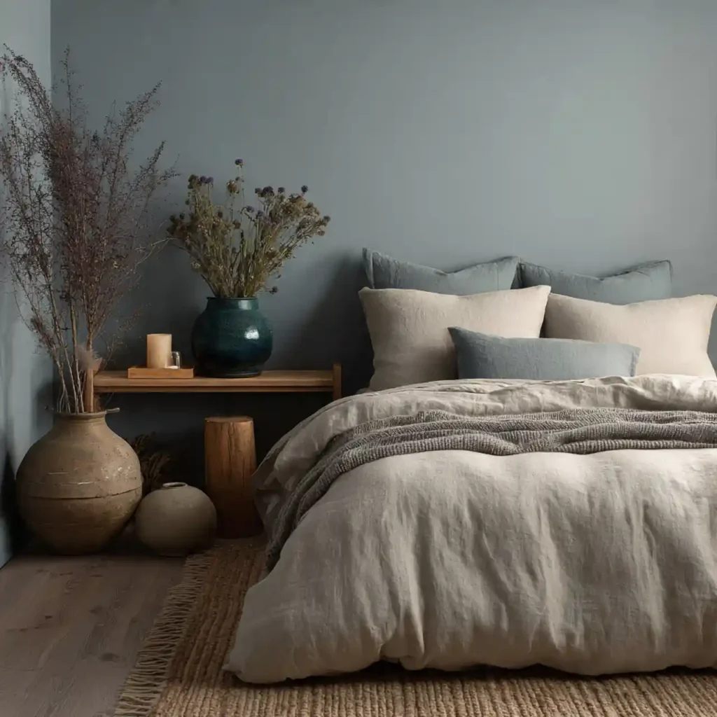 26-Blue Bedroom Idea