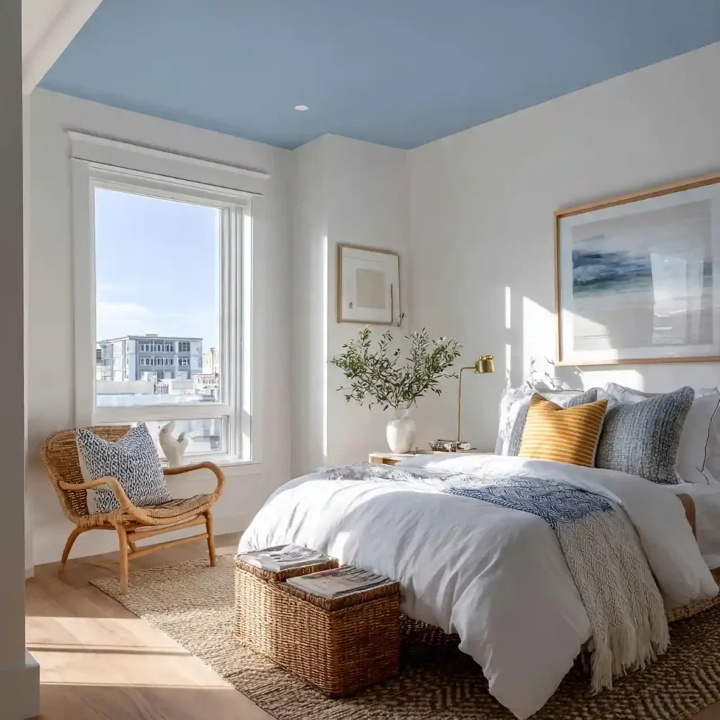 27-Blue Bedroom Idea