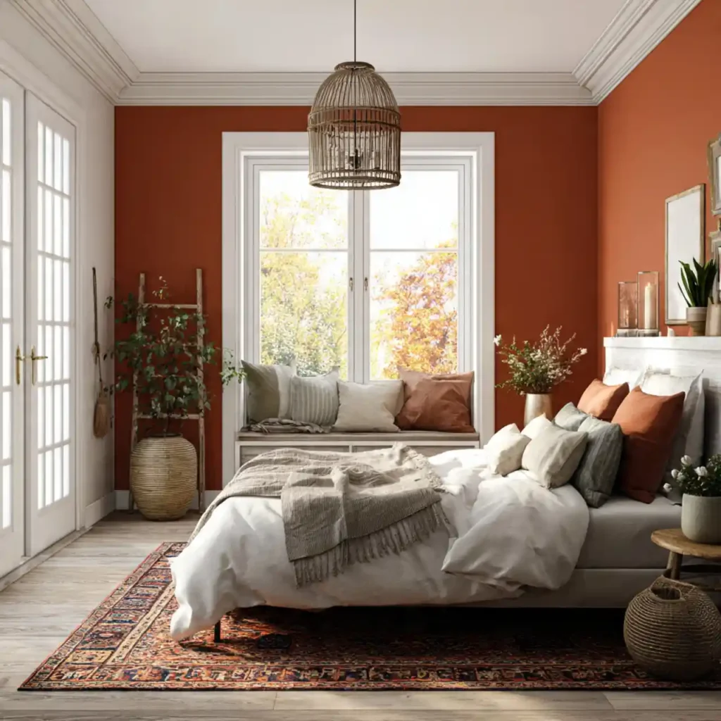 3-Cozy Autumn Bedroom Idea