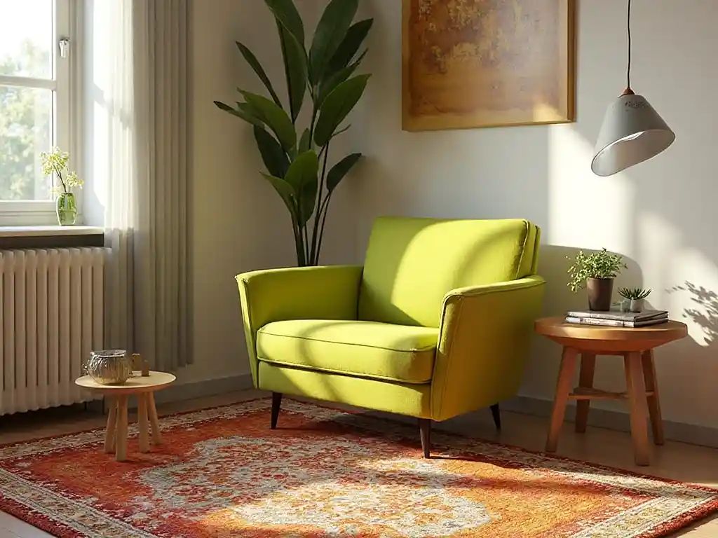 3-Lime Green Furniture Idea