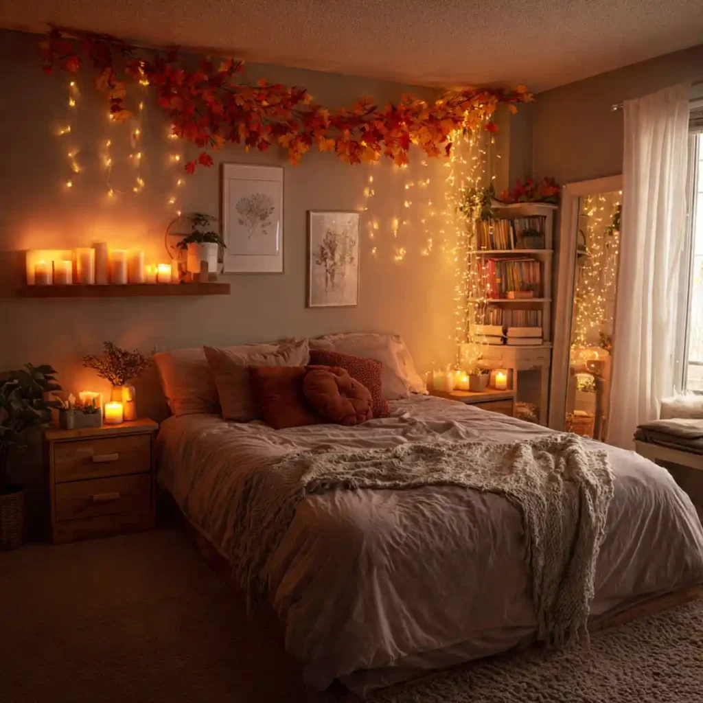 4-Cozy Autumn Bedroom Idea