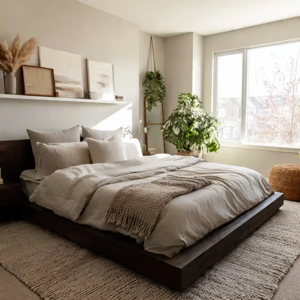 4-Mocha Bedroom Furniture Idea