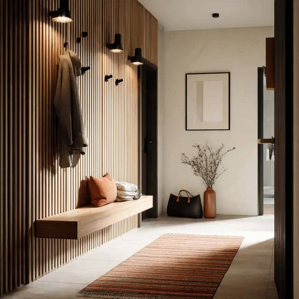 4-Wood Slat Wall Idea